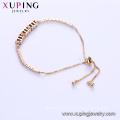 75223 Xuping new style best-selling adjustable bracelet clasp refined 18k gold filled bracelet